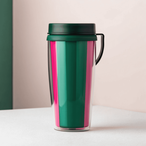 “Bottle Green x Pink Pop travel Mug Duo Collection” cover image.