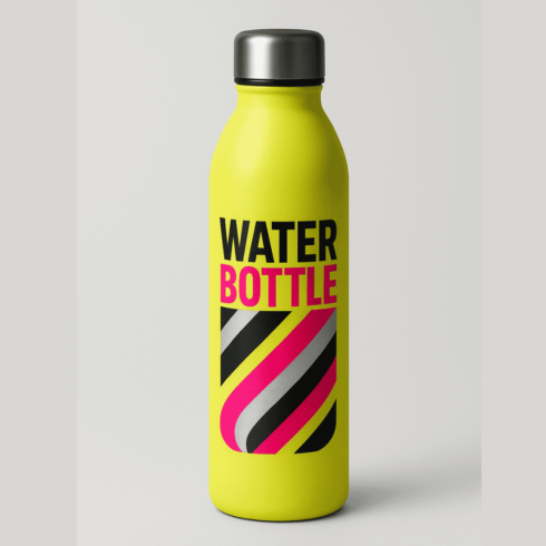 "ColorPlay Lemon–Pink–Orange Bottle Mockup Pair" cover image.