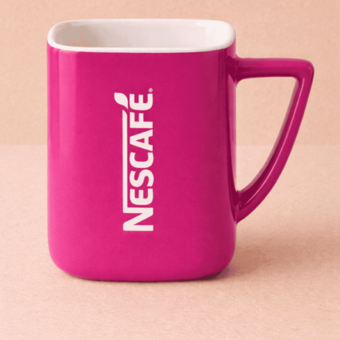 Nescafé Mug Mockups Pair | Purple & Black Colour cover image.