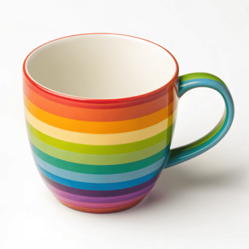 Vivid Contrast Mug Mockups – Multicolour & Hot Pink cover image.