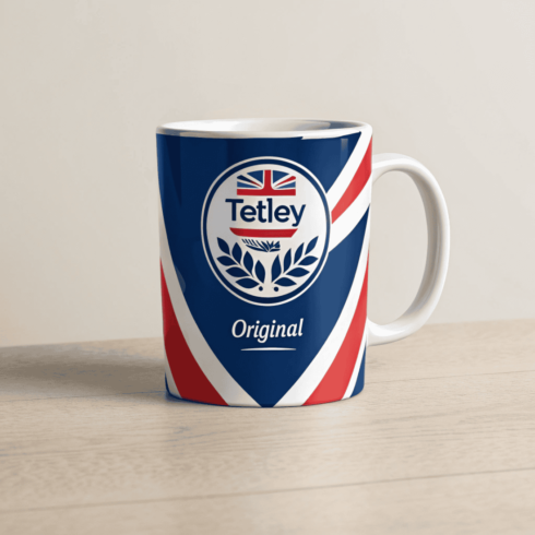 Tetley Daily Brew Coffee and Tea Mug Mockup Set cover image.