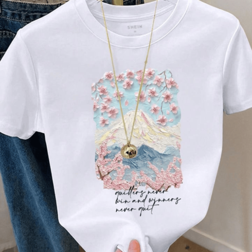 T shirt design cover image.