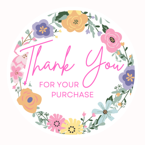 Thank you design cover image.