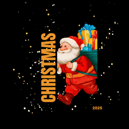 Merry Christmas T-Shirt cover image.