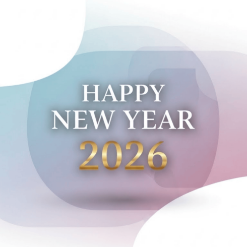 Happy New Year 2026 cover image.