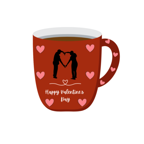 Valentine's Day Cup Design cover image.
