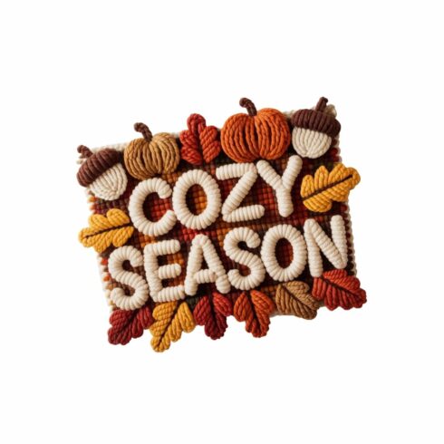Cozy season design for print on demand products | tshirt mugs | png 300 dpi jpeg file cover image.
