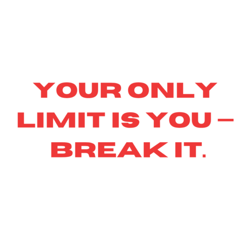 This high-quality 'Your Only Limit Is You' design is perfect for modern streetwear and gym apparel The clean typography and powerful message ensure that your product stands out and attracts more customers instantly cover image.