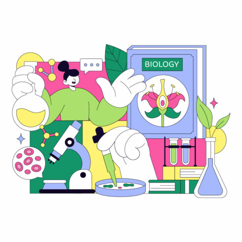 10 Biological Science Illustration cover image.