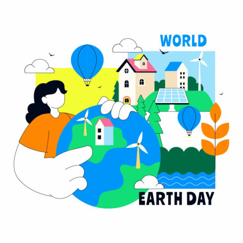 10 World Earth Day Illustration cover image.