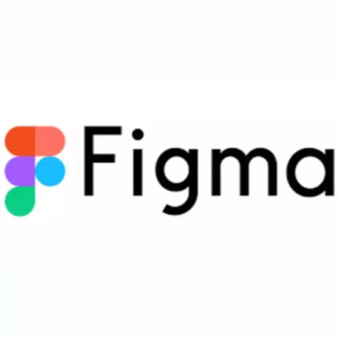 Figma Colorful Preview Image & Minimal Text Logo Design | Clean Gradient Branding Visual | High-Quality Digital Preview cover image.