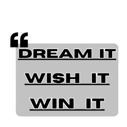 motivational quote T-shirt design cover image.