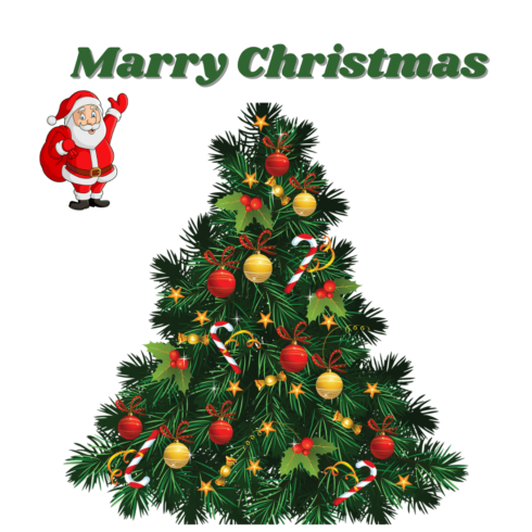 Marry Christmas Design cover image.