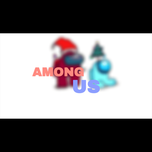 Festive "Sus" Holiday Duo – Cute Gamer Christmas Art cover image.