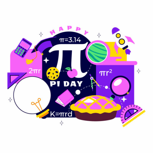 10 National Pie Day Illustration cover image.