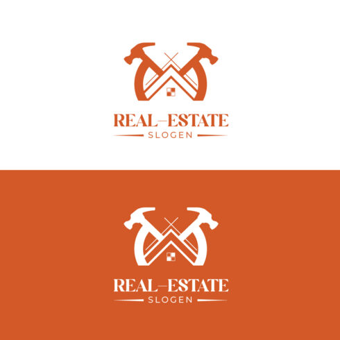 Real-estate logo cover image.