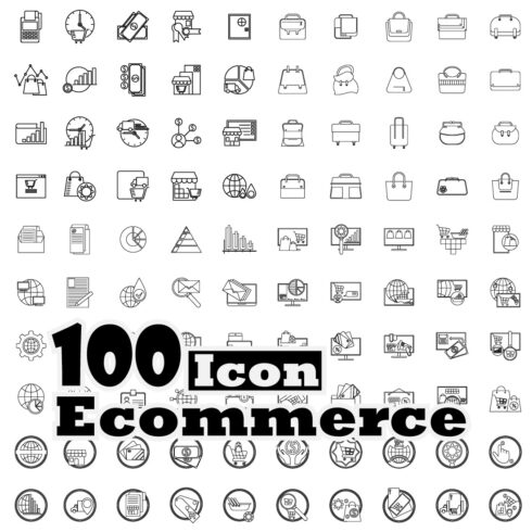 Shopping and Ecommerce Icon cover image.