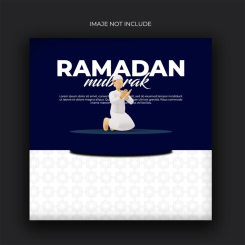 Ramadan Mubarak Post cover image.