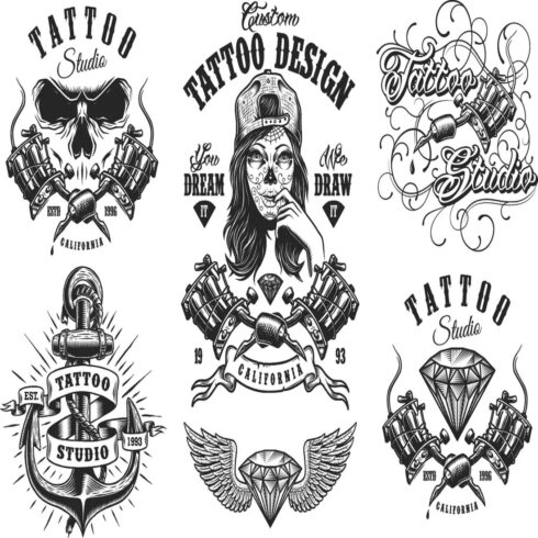 Minimal Black Ink Tattoo Design | Modern Fine Line Aesthetic Body Art | Clean & Timeless Tattoo Style cover image.