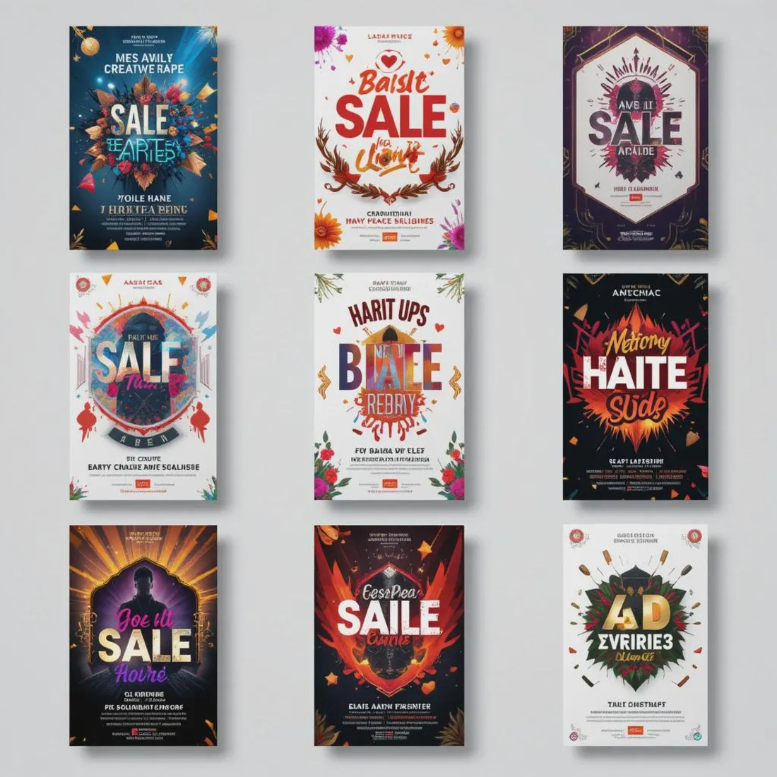 1K+ Professional Flyer Photoshop Collection | 1000+ Editable PSD Flyer Designs for Business, Marketing & Events preview image.