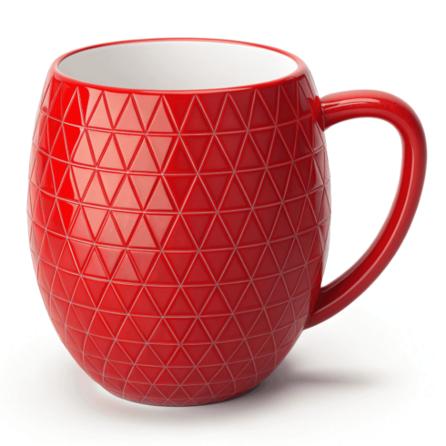 Crimson Brew – Coffee & Tea Mug Mockup Pair cover image.