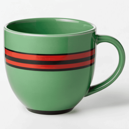 Minimal Green Ceramic Mug Mockup with Contrast Lining cover image.