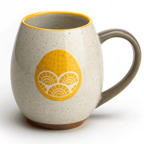 "Minimal Grey with Yellow Accent Mug Mockups" cover image.