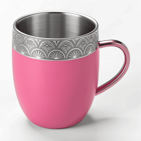 Pink Luxe & Silver Shine Mug Mockups cover image.