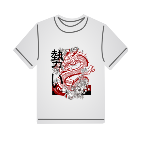 T shirt design cover image.
