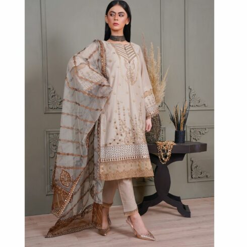 Trendy Dress Template for Fashion Projects cover image.