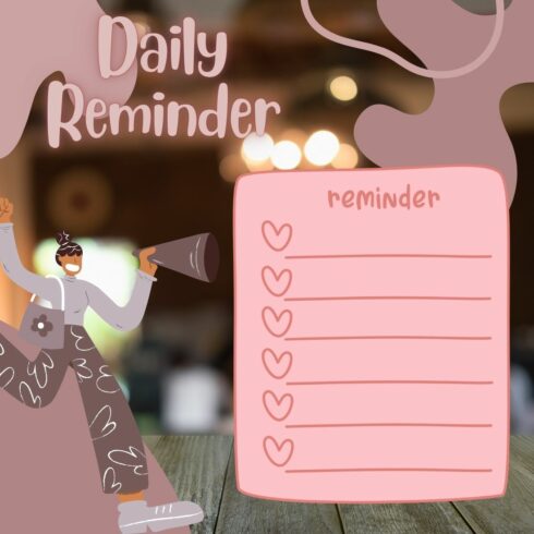 Daily planner cover image.