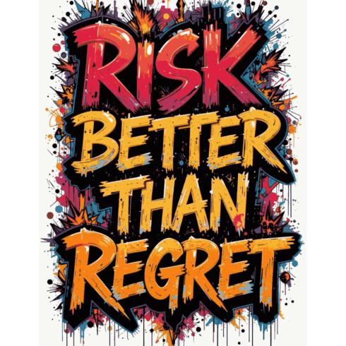 Fearless Hustle: Gritty Graffiti Typography Design cover image.