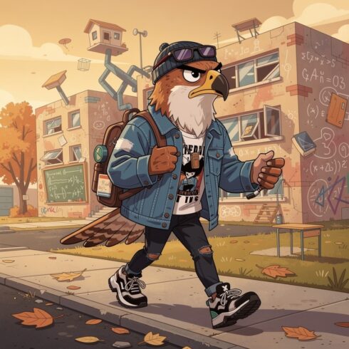 30 High-Quality Sarcastic Hipster Bird Images – Funny Street Animal Concept Collection cover image.
