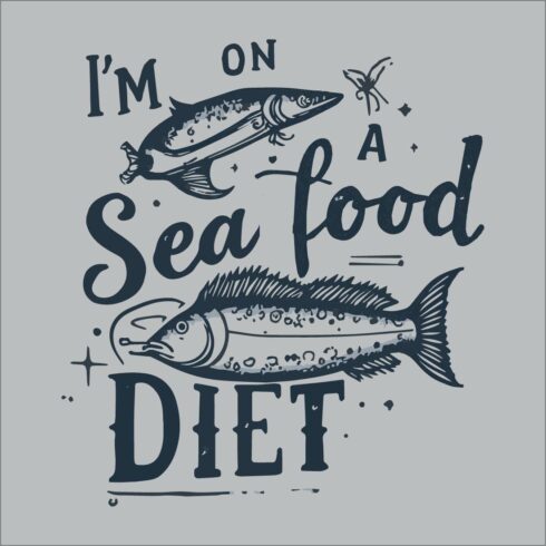 Fisherman Humor Graphic Design cover image.