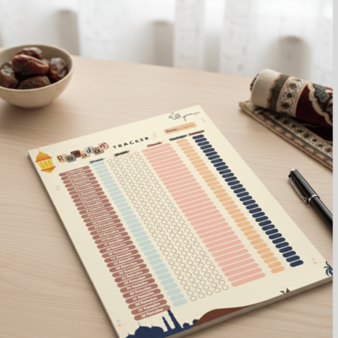 Editable Ramadan Tracker cover image.