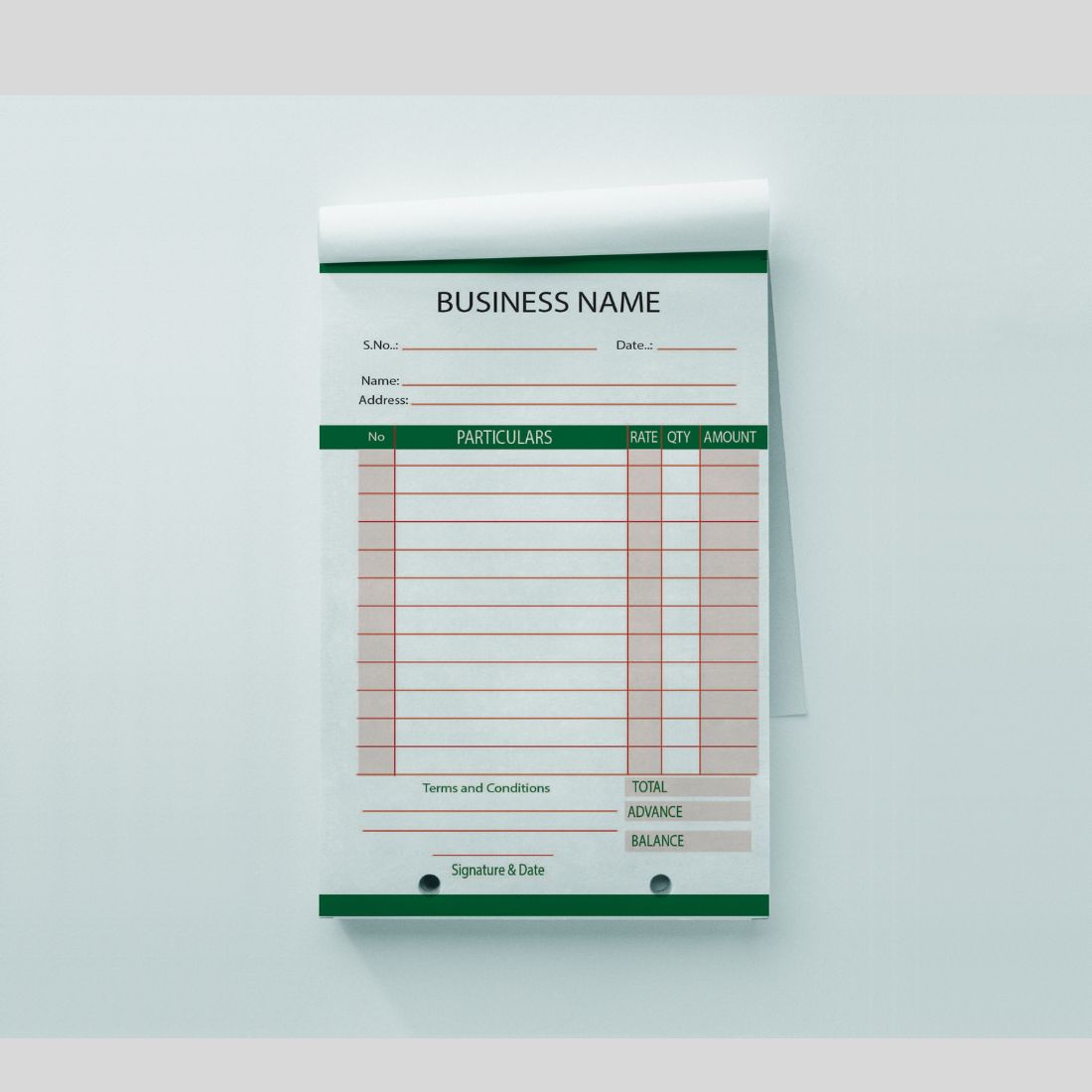 Invoice Template – Clean & Professional Design - MasterBundles