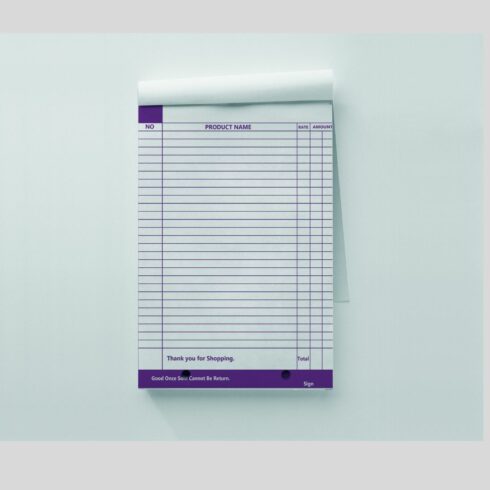 Invoice Template – Clean & Professional Design cover image.