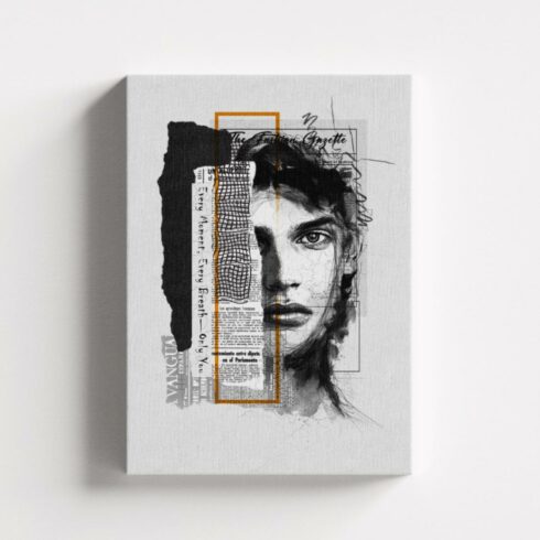 Artistic Canvas Wall Art Effect cover image.