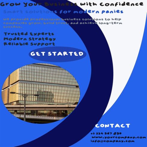 Modern Business Flyer Template for Corporate Promotion cover image.