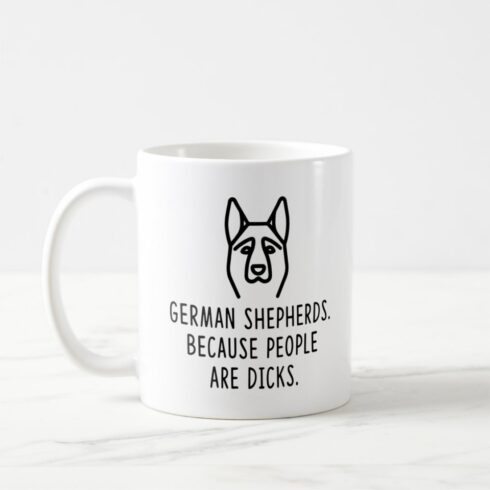 German Shepherd Mug PNG – Proud Dog Owner Gift Design cover image.