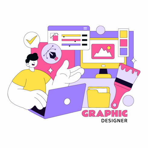 10 Creative Graphic Design Illustration cover image.