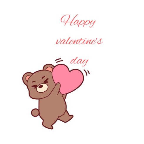 Happy valentine's day icon and Modern design cover image.