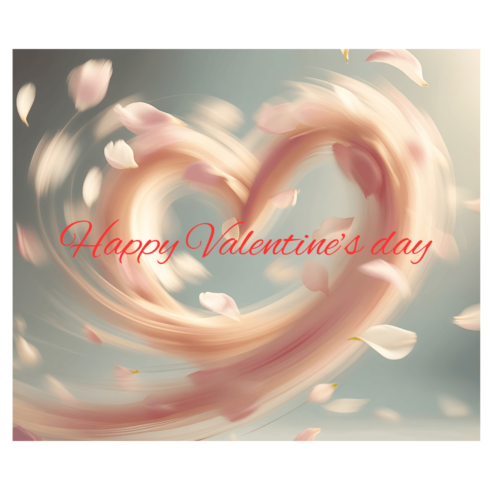Happy valentine's day icon and Modern design cover image.