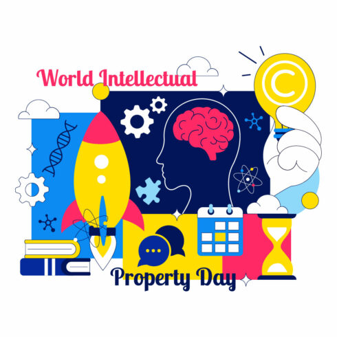 10 World Intellectual Property Day Illustration cover image.