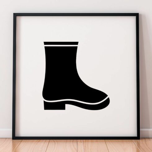 Rain Boots Silhouette SVG cover image.