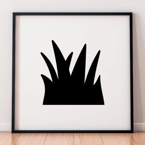 Meadow Grass Silhouette SVG cover image.