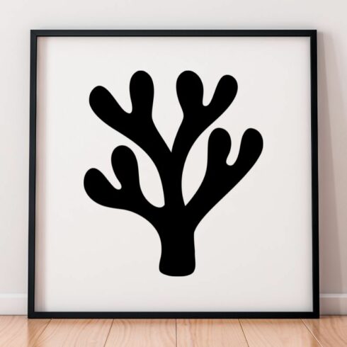 Coral Silhouette SVG cover image.