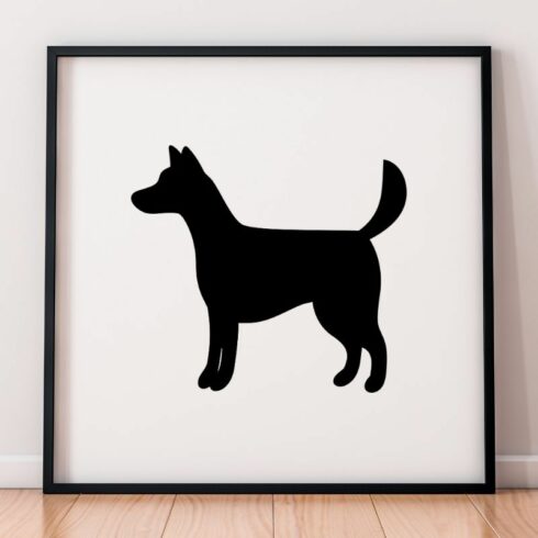 Dog Silhouette SVG #2 cover image.