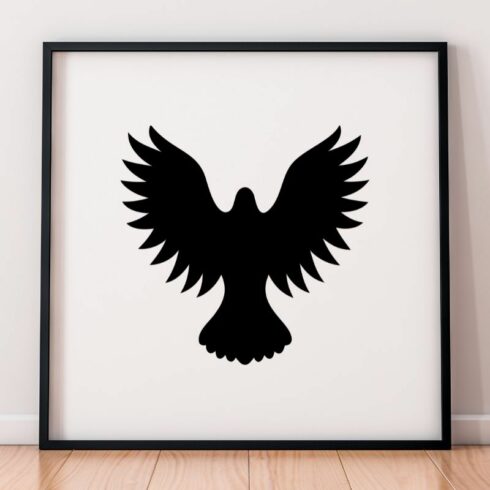 Eagle Silhouette SVG cover image.