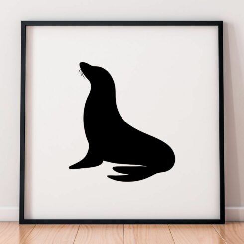Seal Silhouette SVG cover image.